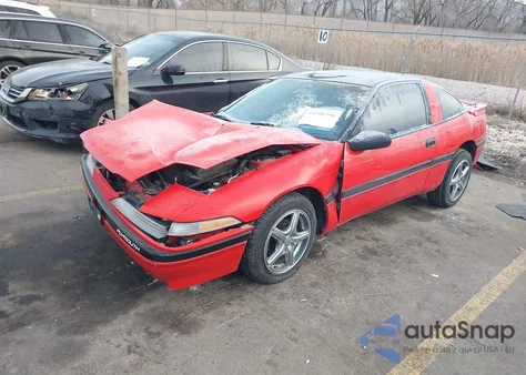 1991 Plymouth Laser Rs z USA, uszkodzony, nr VIN 4P3CS44UXME015897